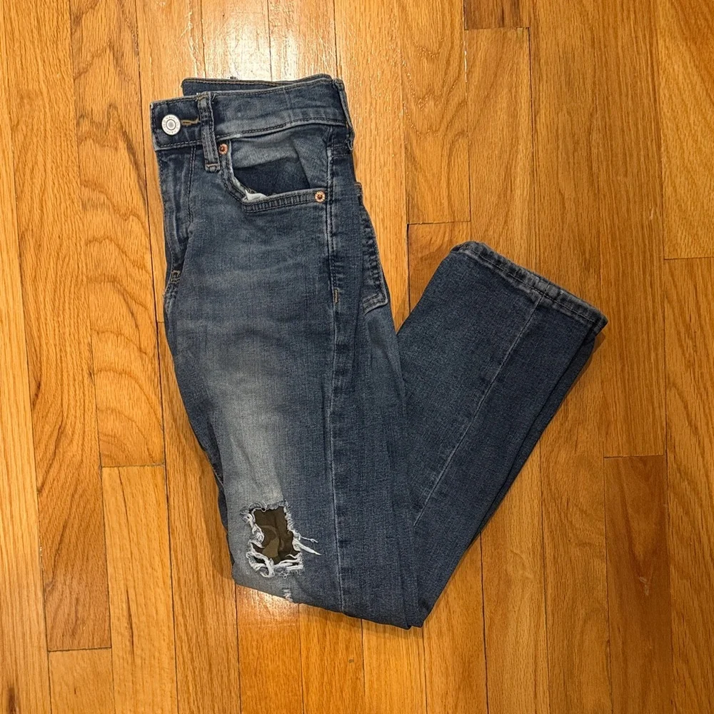 Old Navy Kids Dark Blue Skinny Jeans Size 8